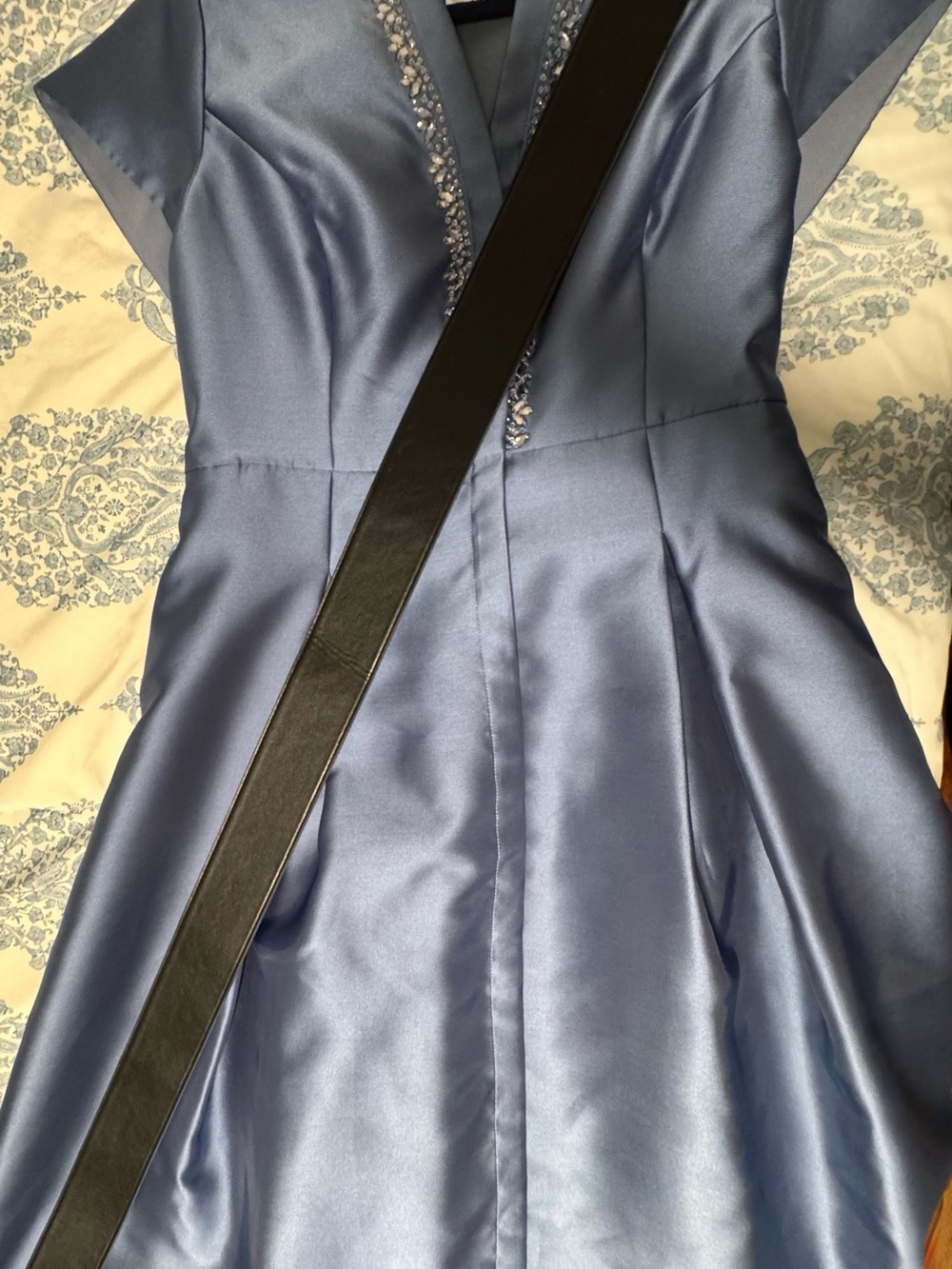 Sachin & Babi “Embellished Marta Gown” Maxi in Twilight Blue, Size 12 - Picture 10 of 14